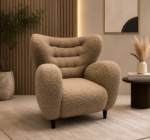 Elaigwu Bouclé Accent Chair - Image 2