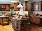 LuxeView Glass Display Kitchen Cabinet - Image 3