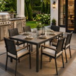 Modern Outdoor Dining Set