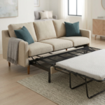 Modern Convertible Pull-Out Sleeper Sofa